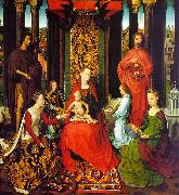 Hans Memling Triptych of St.John the Baptist and St.John the Evangelist china oil painting reproduction